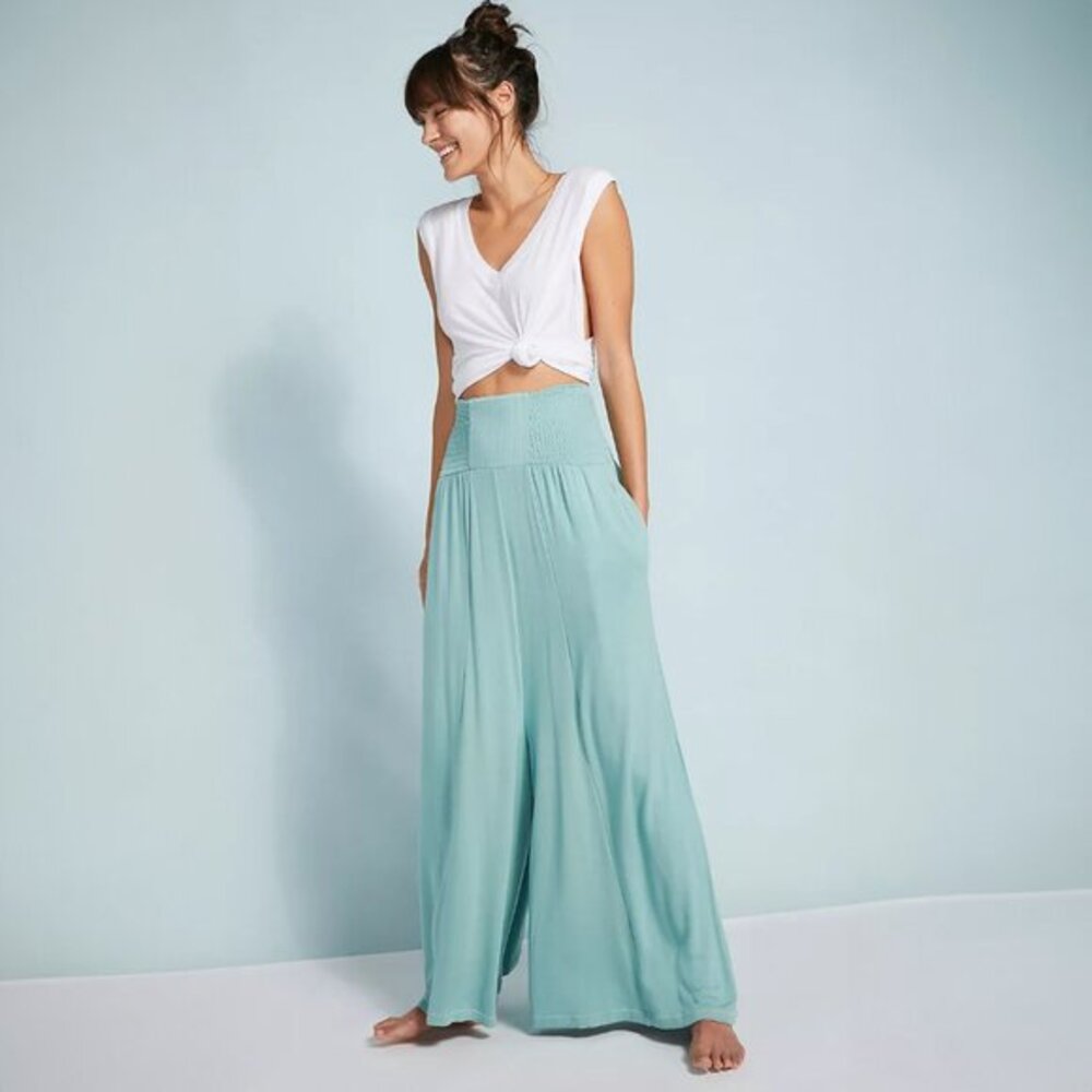 FP Movement Going Places Convertible Pant in Jade - sz XS